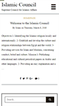 Mobile Screenshot of islamic-council.com